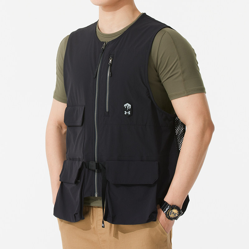 安德玛UA马甲男上衣官方正品运动服跑步坎肩马夹户外无袖外套,淘宝优惠券,粉丝福利购,淘宝优惠卷