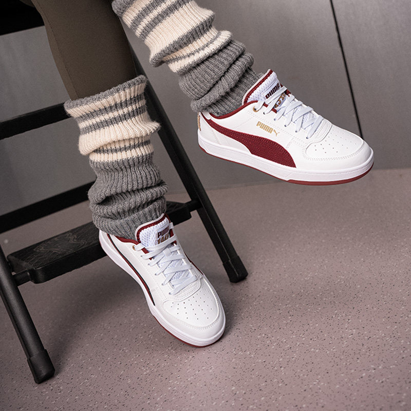 PUMA彪马板鞋男鞋女鞋2026新款红色马年本命年休闲鞋翻毛皮运动鞋,淘宝优惠券,粉丝福利购,淘宝优惠卷