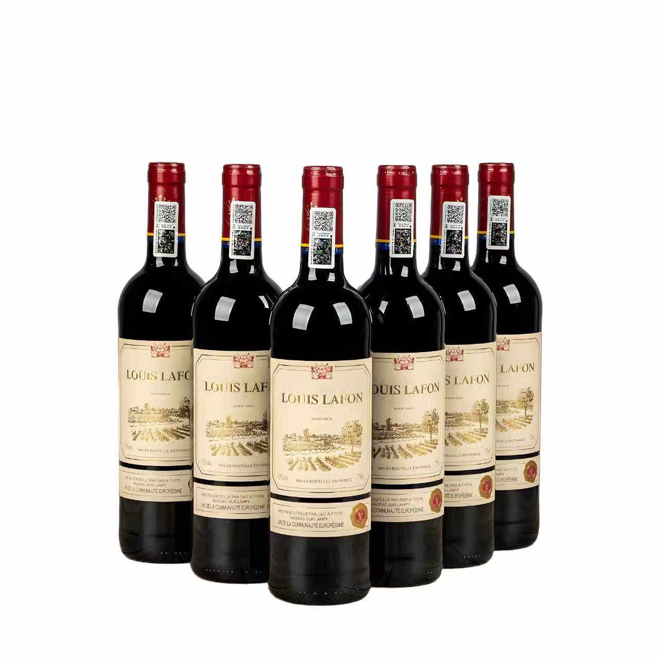 法国进口红酒路易拉菲LOUISLAFON传承干红官方正品葡萄酒整箱6瓶,淘宝优惠券,粉丝福利购,淘宝优惠卷