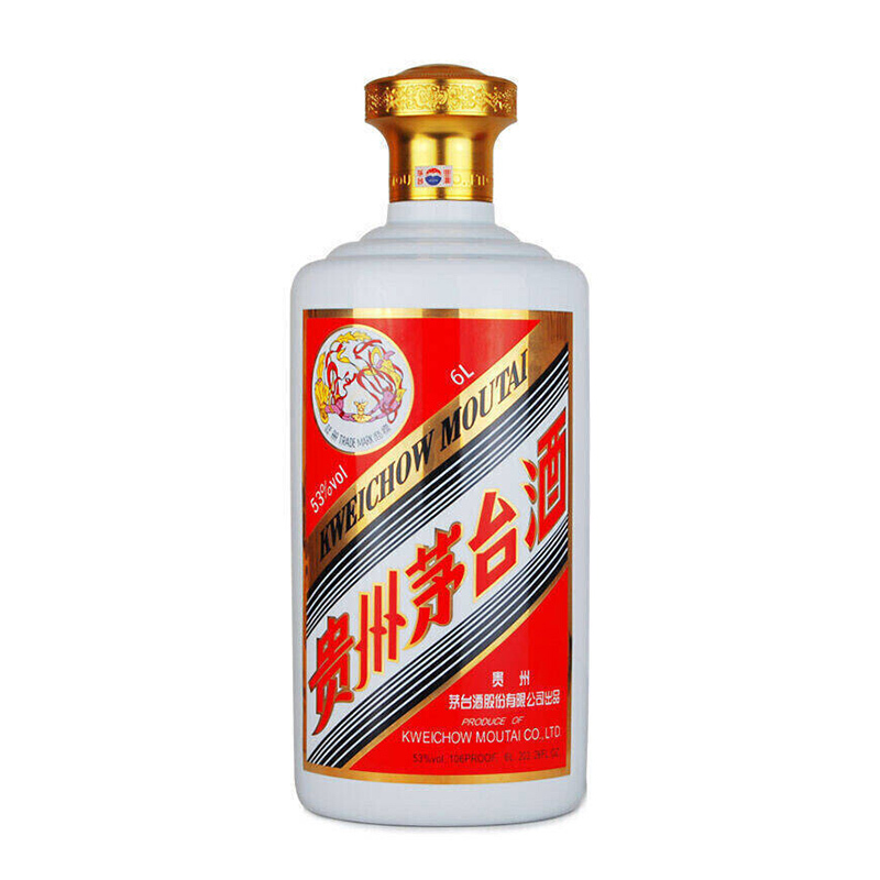 2022年53度6L飞天牌茅台酒盒装-图0