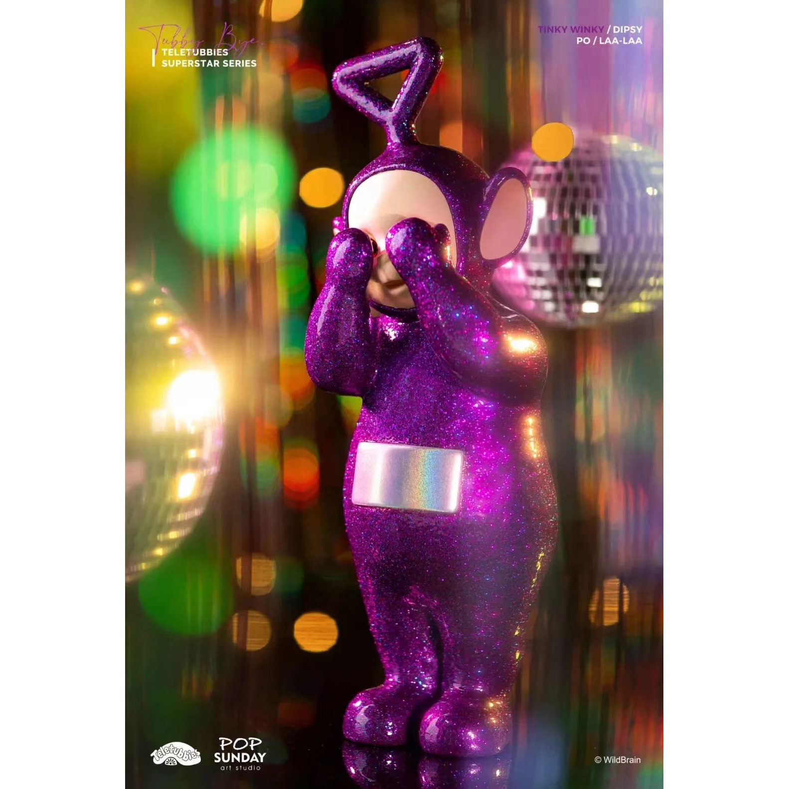 popsunday【五折活动】天线宝宝SUPER STAR巨星潮玩手办生日礼物 - 图2