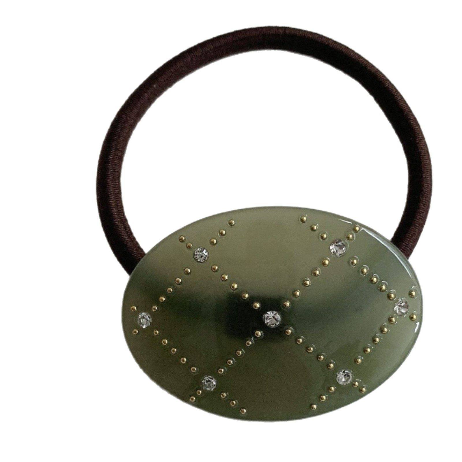 精致满天星彩钻半圆发圈发绳高级感高弹力皮筋女扎马尾头绳子皮套,淘宝优惠券,粉丝福利购,淘宝优惠卷