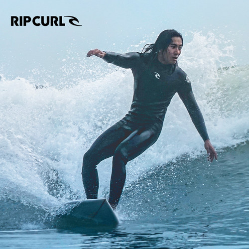 澳洲RIPCURL灵巧系列防寒湿衣男3/2mm背部拉链保暖速干专业冲浪服 - 图2