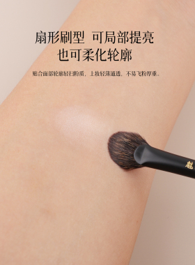 魅仔Z09扇形高光刷细节提亮刷