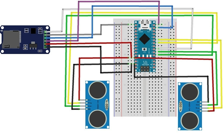 SR04超声波模块 超声波测距 超声波传感器兼容UNO R3/51/STM32 - 图2