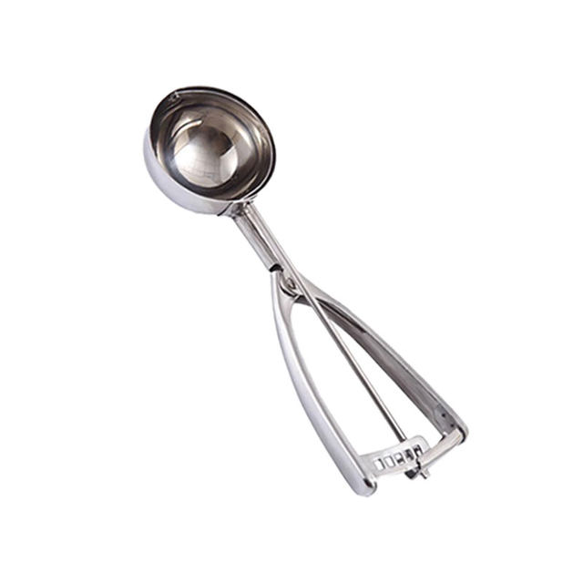 Thickened stainless steel ice cream ball spoon cookie spoon ice cream souffle ice cream spoon commercial use