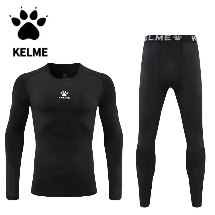 Kalmei tights sports long-sleeved fleece training clothes
