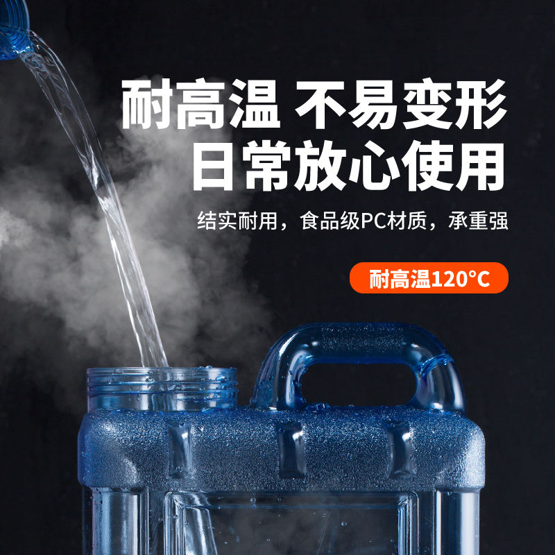 户外水桶家用储水用纯净桶矿泉水车载带龙头水箱饮水蓄水大塑料箱 - 图2