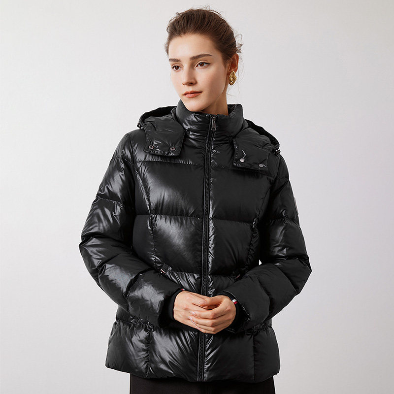 [三防]Navigare意大利小帆船休闲连帽羽绒服女士冬季黑色保暖外套,淘宝优惠券,粉丝福利购,淘宝优惠卷