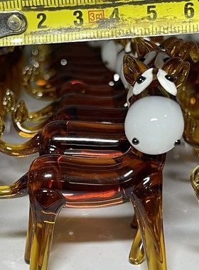 淄博网红可爱迷你小毛驴动物摆件家居装饰品手工艺品送朋友同学