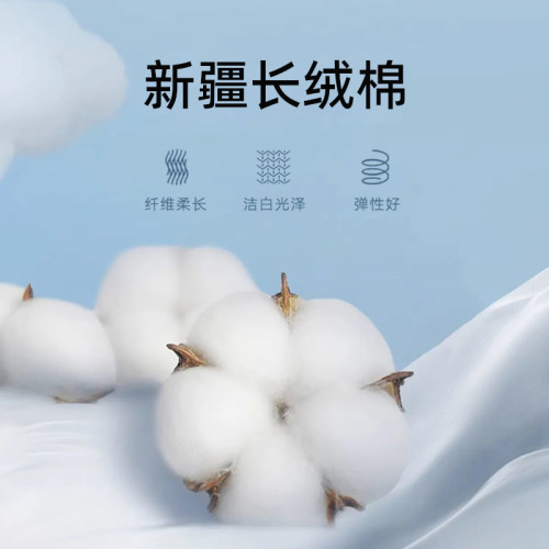 【免烫】乔治白春秋季男士长袖衬衫纯棉白衬衣纯色职业上衣 - 图1