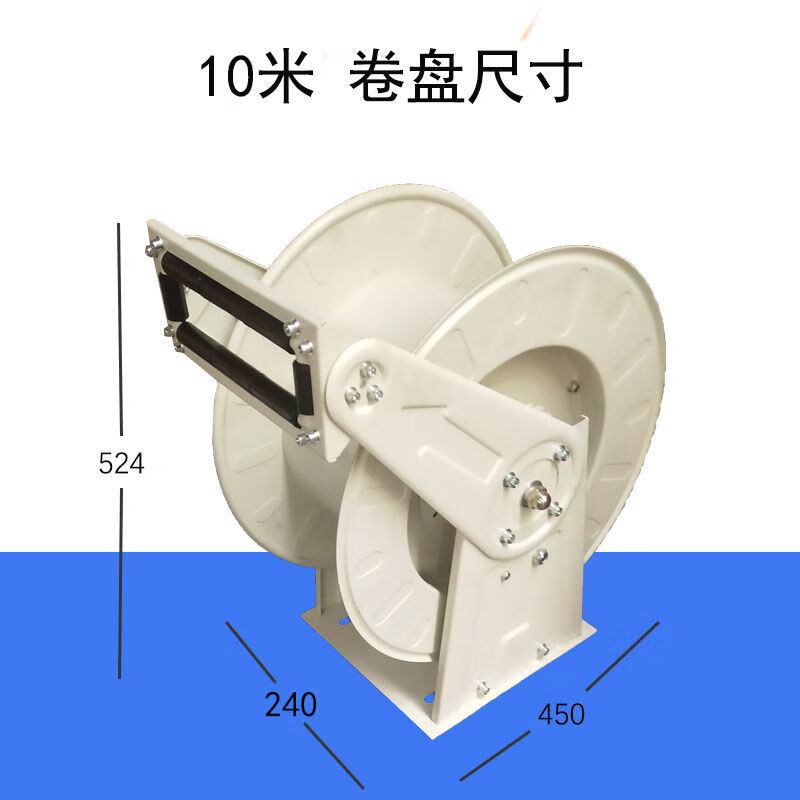 全自动加油机卷盘伸缩卷管器6分1寸加油绞盘收卷器15米20米25米6-图1