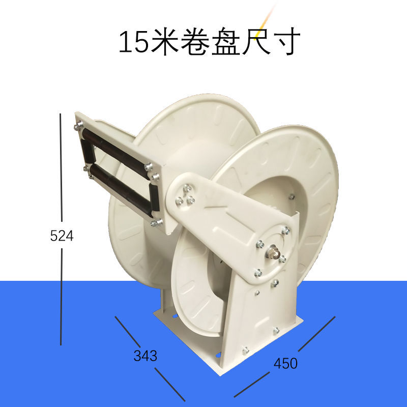 全自动加油机卷盘伸缩卷管器6分1寸加油绞盘收卷器15米20米25米6-图2