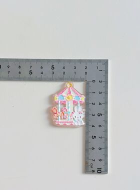 卡通软萌米菲亚克力DIY手工配件水杯贴奶油胶装饰收纳盒风扇贴