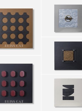 现代艺术设计感手工装饰画酒店会所客厅玄关新中式挂画装饰品摆件