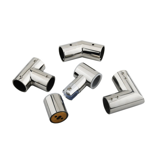 淋浴房玻璃门拉杆配件304不锈钢浴室法兰座固定夹卫生间隔断支撑 - 图3