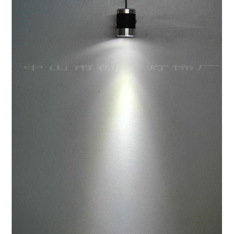 灯可调3瓦射灯壁灯角度明装铝材照背景led彩色酒柜画展柜灯投射,淘宝优惠券,粉丝福利购,淘宝优惠卷