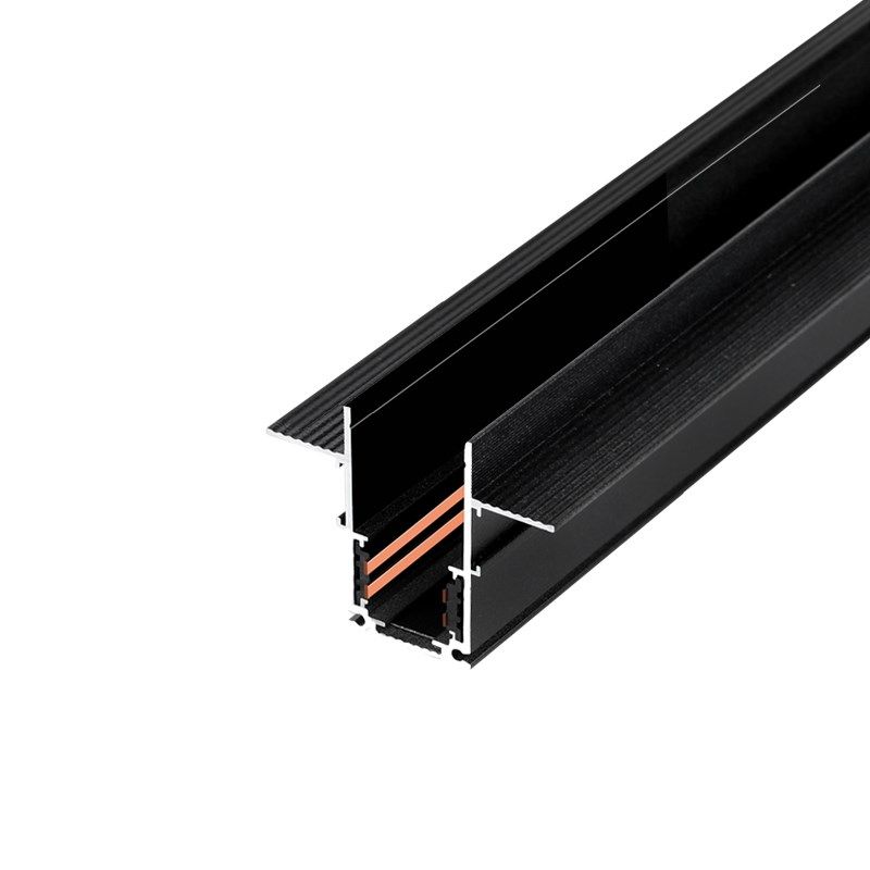 三色变光磁吸轨道灯暗藏客厅卧室无主灯照明嵌入式led线灯无边框,淘宝优惠券,粉丝福利购,淘宝优惠卷