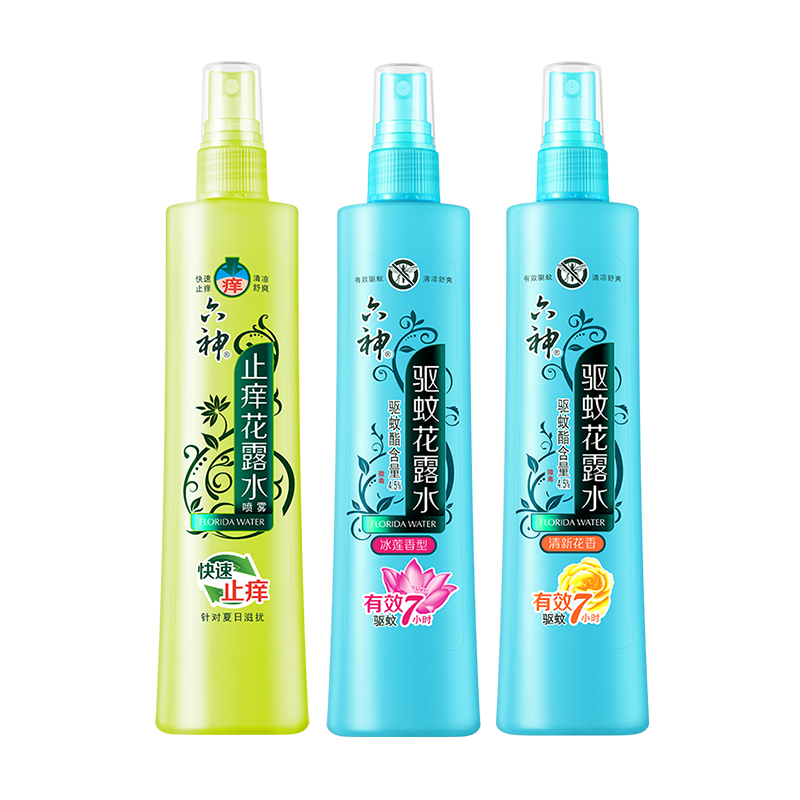 六神花露水清新花香180ml