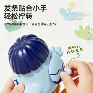 百乐森儿童可爱口哨鸟发卡链条蹦哒