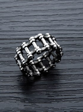 极速Fashion accessoripes personality bike chain titanium ste