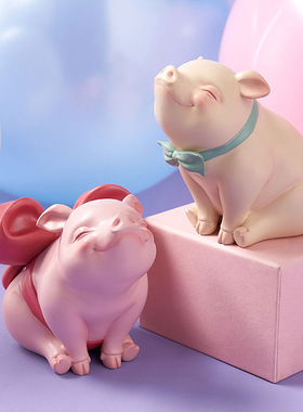 极速Nordic Ajnimal Decoration Pig Shop Artwork
