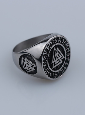 极速Cast Titanium Steel Ring Fashion tenKd Jewelry Vintage P