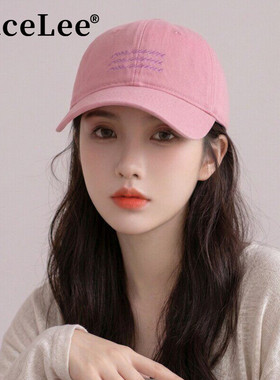 FaceLee日本设计师联名款帽子女款2026新款鸭舌帽宽帽檐显脸小复