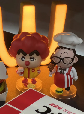 【拾壹.】潮玩GK蜡笔小新 麦当当小新 肯爷爷小新 手办摆件玩具