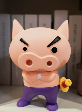 【拾壹】蜡笔小新手办肥嘟嘟左卫门摆件手办卡通公仔潮玩可爱礼物