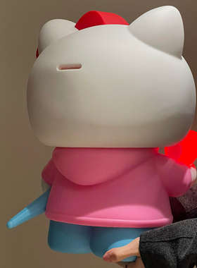 HelloKitty凯蒂猫存钱罐家居装饰桌面摆件玩具女孩儿童圣诞节礼物