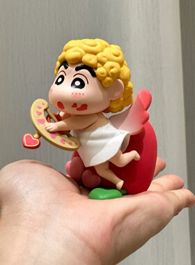 【拾壹】丘比特蜡笔小新盲盒手办周边公仔玩偶玩具可爱桌面摆件