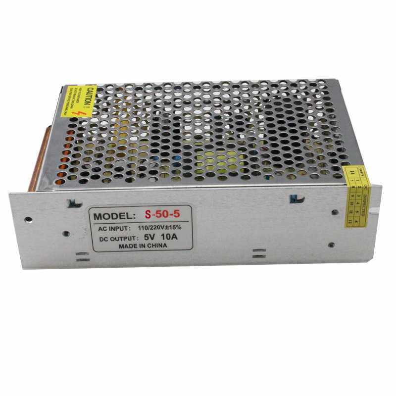 新款直销LED监控灯带模组镇流器5V10A50W开关电源5V广告屏走字屏,淘宝优惠券,粉丝福利购,淘宝优惠卷