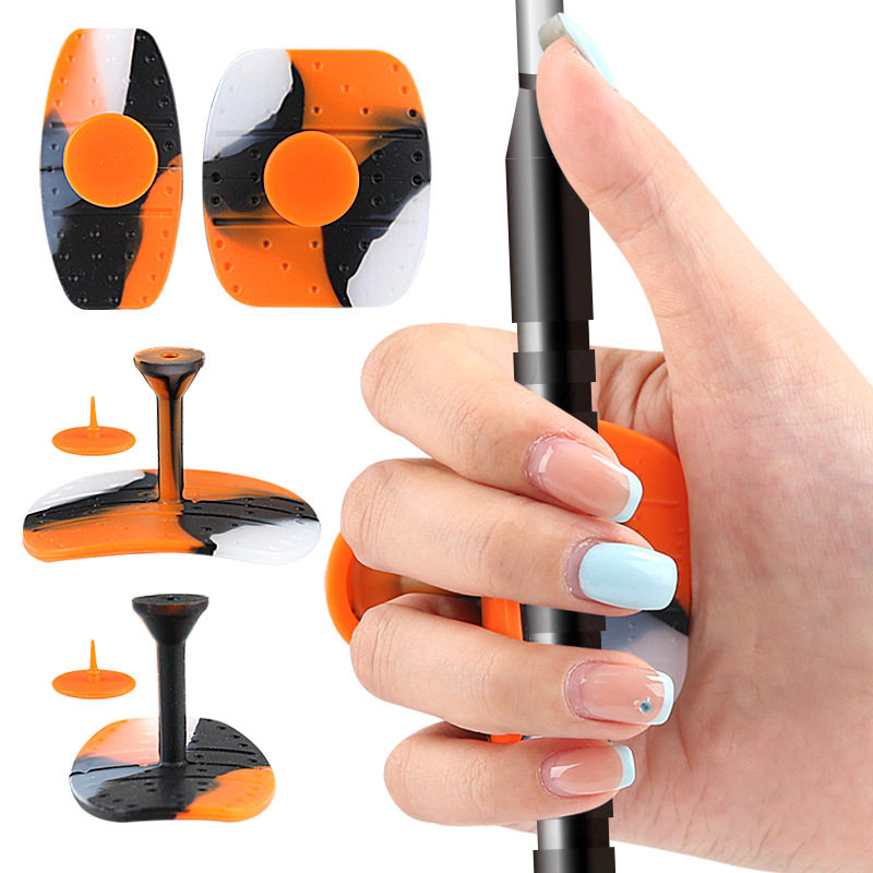 Golf club grip gasket grip magic patch finger anti-impact hand assist for ball control swing and chipping