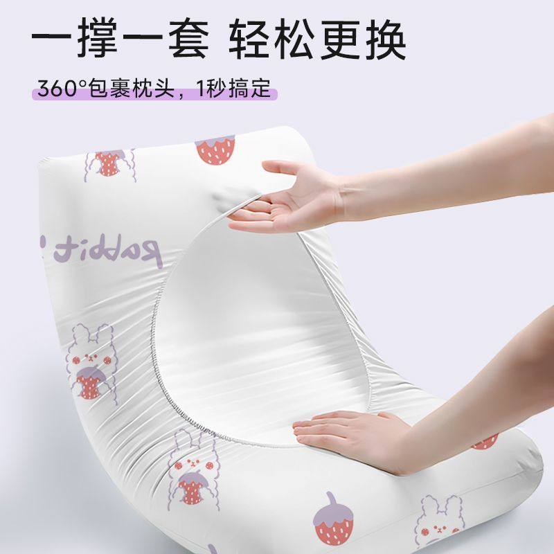 2024新款一次性枕套旅行枕巾枕头套加厚隔脏火车卧铺单人酒店用品