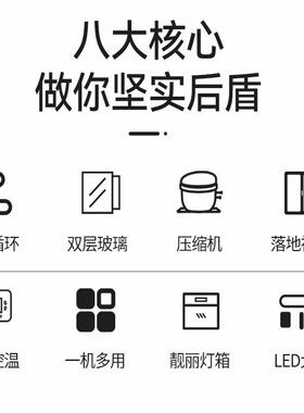 志高网红酒水展示柜风冷无霜酒柜