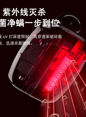 空盒子跨境除螨仪家用床上吸尘器全自动大吸力紫外线杀菌无线去除