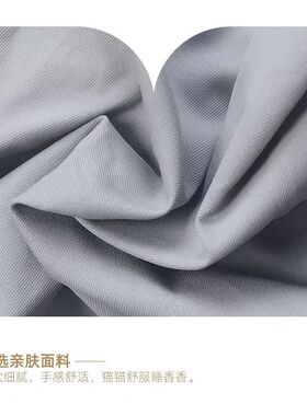 跨境撸猫服围裙北极绒超柔抱猫围裙漏脚抱猫不沾毛抱猫神器空盒子