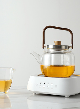 空盒子戈米电陶炉1000W迷你茶炉小型玻璃烧水煮茶炉茶具订LOO