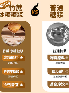 分装瓶收纳罐茶小冷竹蔗冰糖糖浆20k蔗糖糖浆鸭屎香柠檬茶奶茶店