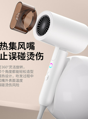 空盒子吹风机折叠大功率跨境外贸理发店电吹风负离子护发吹风筒