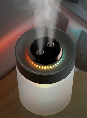空盒子4L大容量加湿器家用卧室大雾量双喷雾补水空气加湿器loo