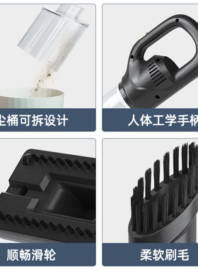 空盒子吸尘器小型车载便携式迷你家用汽车大功率跨境无线手持吸尘