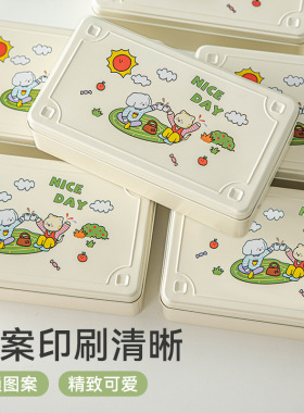 分装瓶收纳罐长方形铁盒收纳马口铁小风糖果曲奇饼干卡通子空礼品
