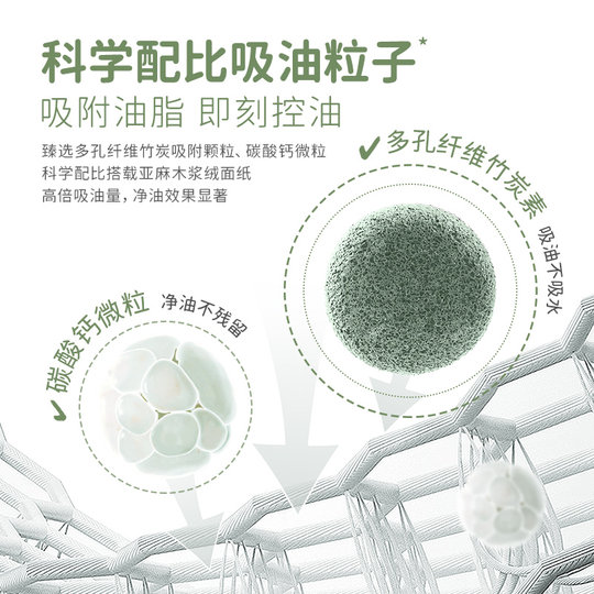 袋鼠妈妈夏季吸油纸面部控油清爽脸部神器去油纸便携式青少年成人