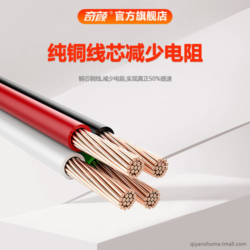 DC5V圆孔充电线小台灯电风扇洁面仪蓝牙音响玩具通用USB圆头电源线2.53.54.05.5mm路由器洗脸仪扩音器数据线-图2