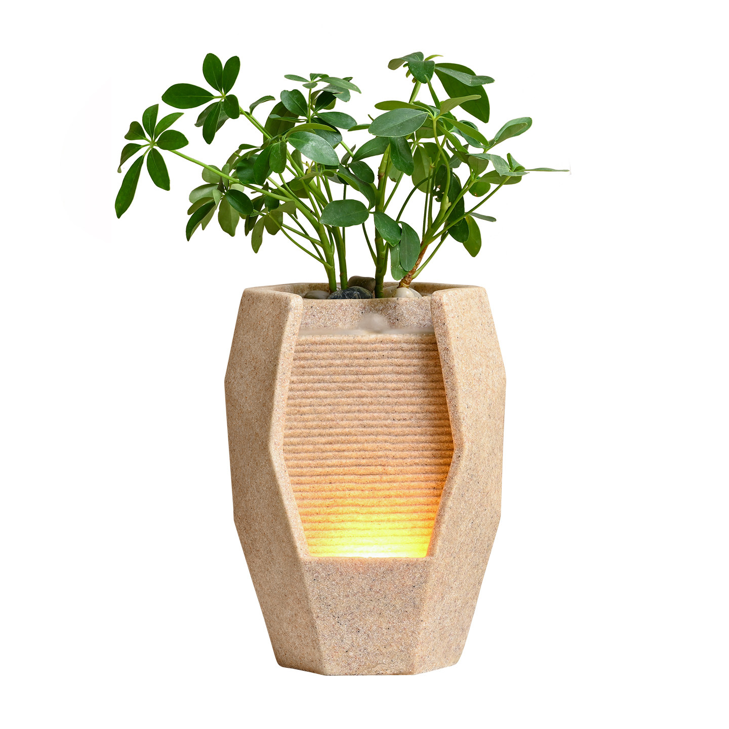 现代简约循环流水摆件轻奢家居装饰品客厅办公室桌面招财风水摆件,淘宝优惠券,粉丝福利购,淘宝优惠卷