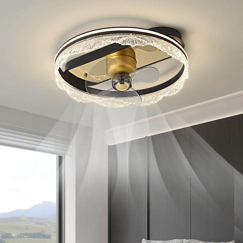 2025新款客厅吊扇灯现代简约饭厅卧室全光谱静音电风扇吸顶灯护眼,淘宝优惠券,粉丝福利购,淘宝优惠卷