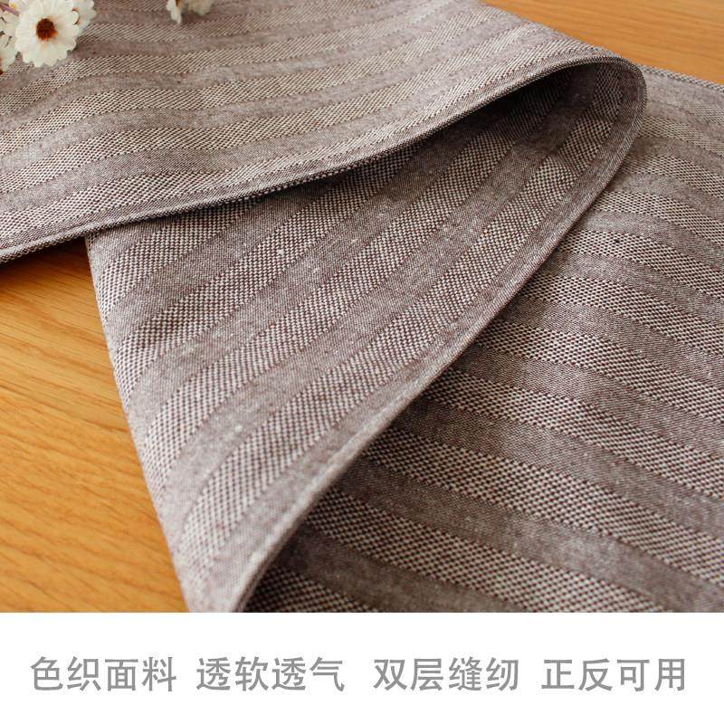 现代简约茶几桌旗布艺电视柜鞋柜盖巾纯色条纹棉麻餐桌桌旗床尾巾,淘宝优惠券,粉丝福利购,淘宝优惠卷