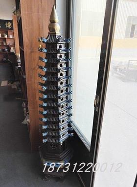 大型纯铜塔刹宝顶户外摆放铜文昌塔办公室书桌书房客厅装饰